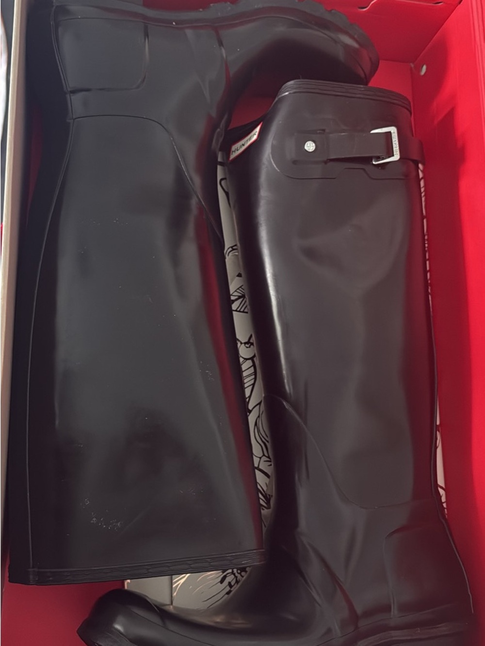 Hunter Women’s Classic Black Waterproof Rain & Snow Boots